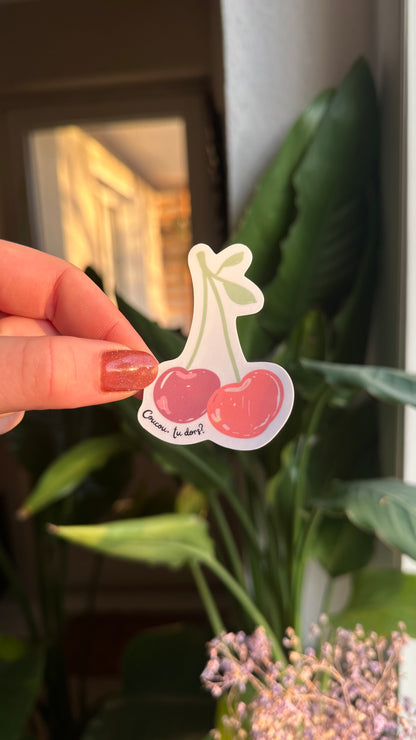 Cherry CouCou Sticker
