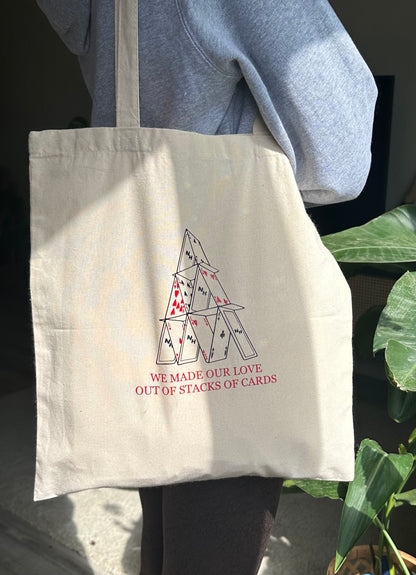 Paper houses tote bag