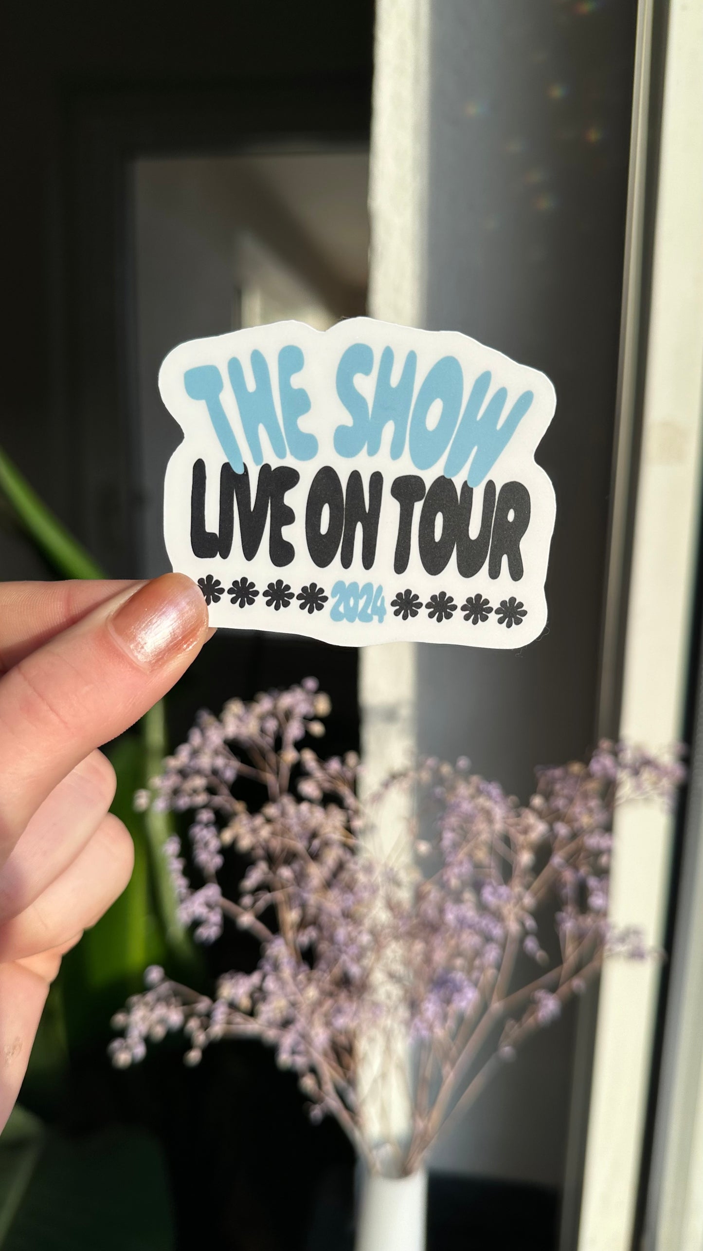 The show waterproof sticker