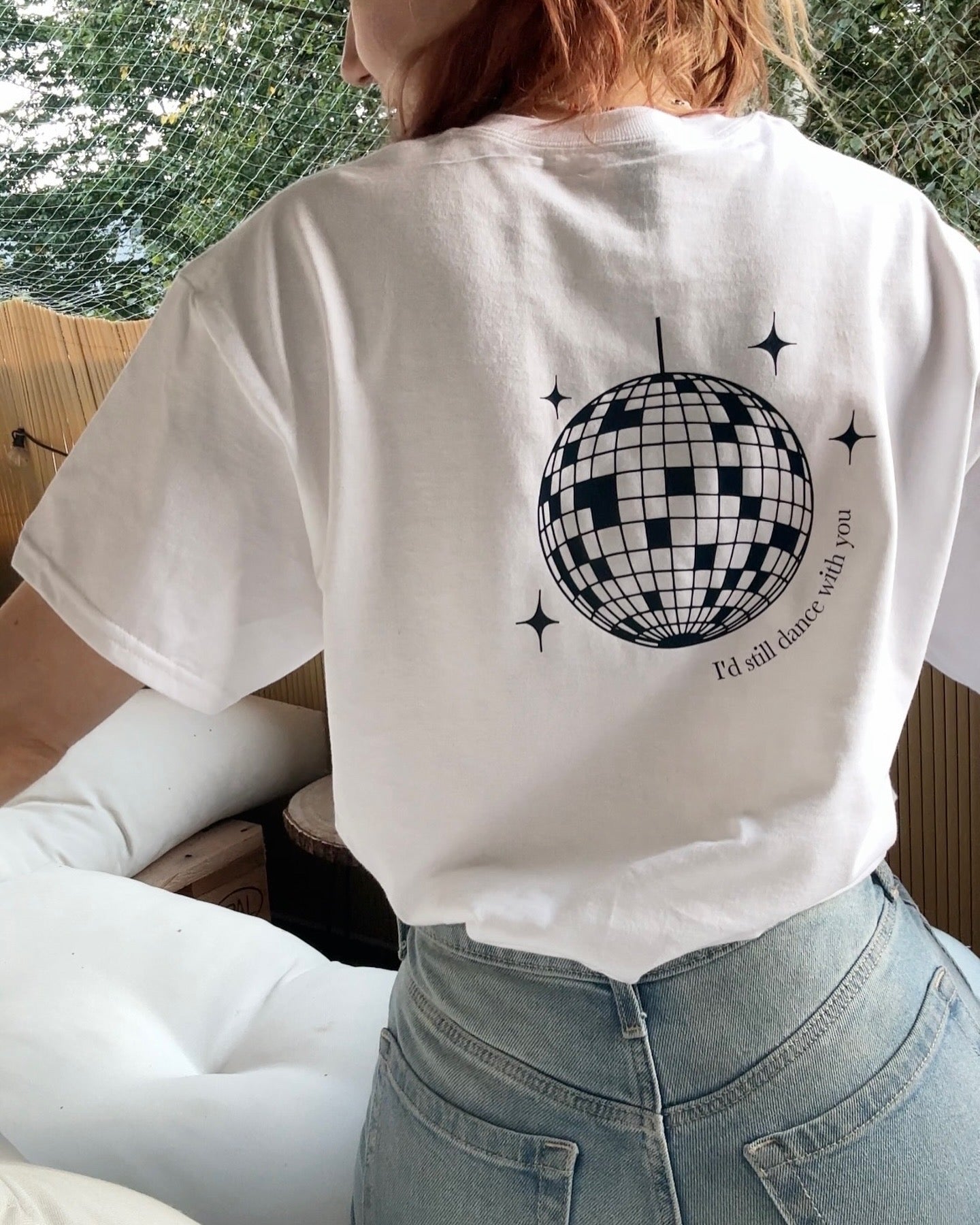 This town backprint tshirt