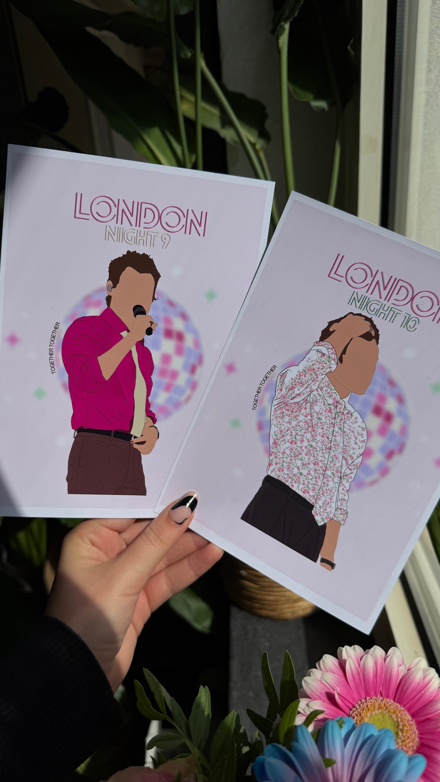 Together tour London outfit Art Prints