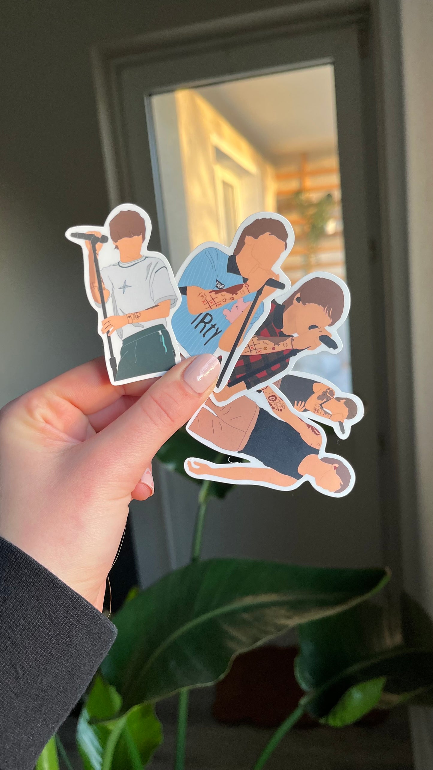 Waterproof Louis fitfwt stickers