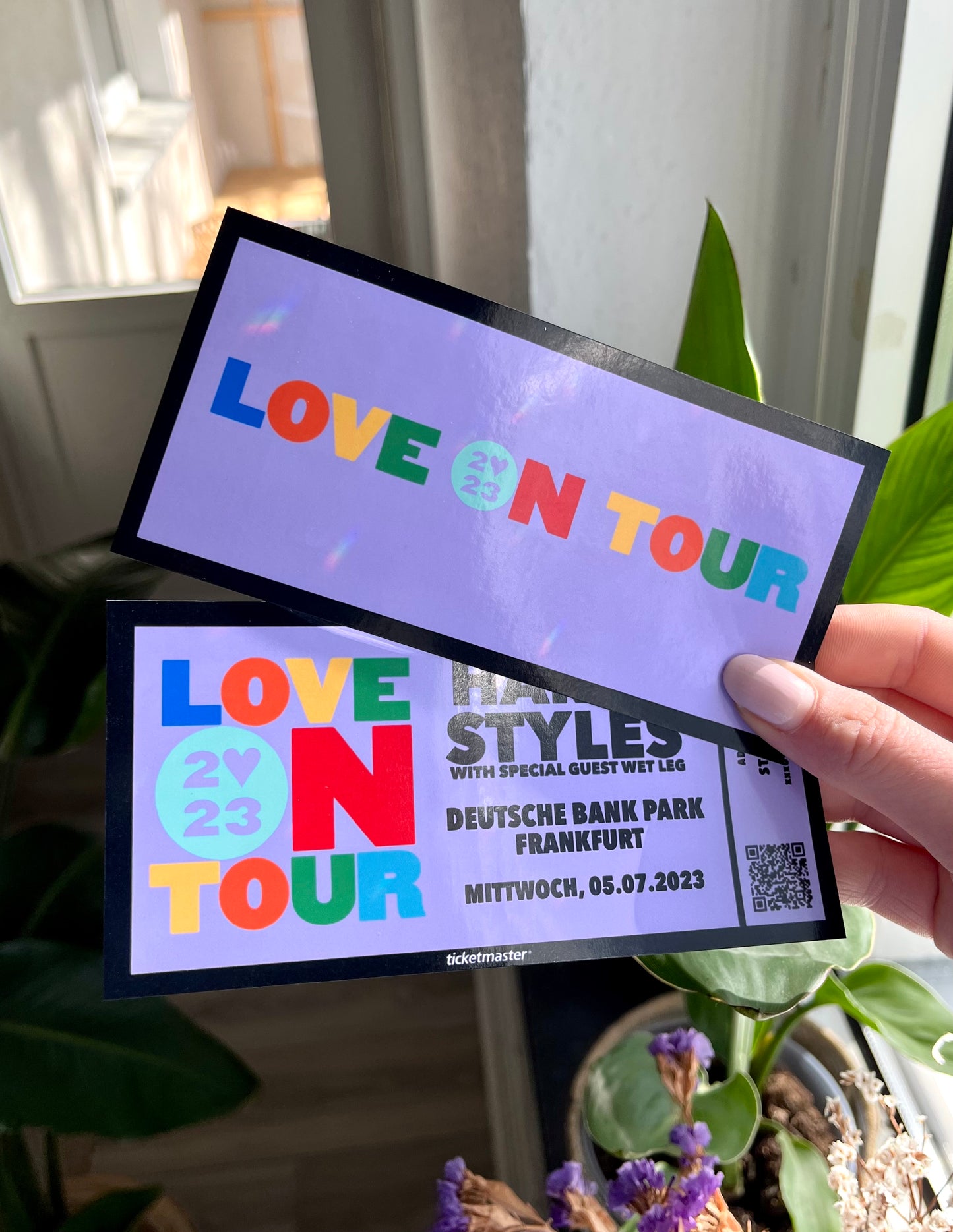 HS Tour 2023 Ticket custom Souvenirs