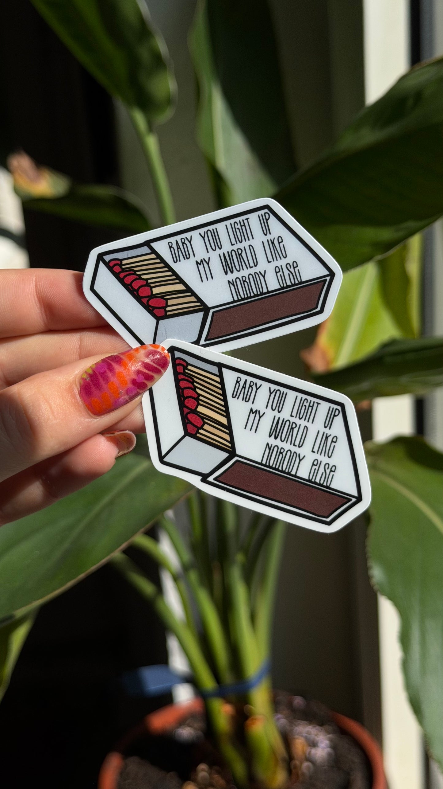 Wmyb stickers waterproof