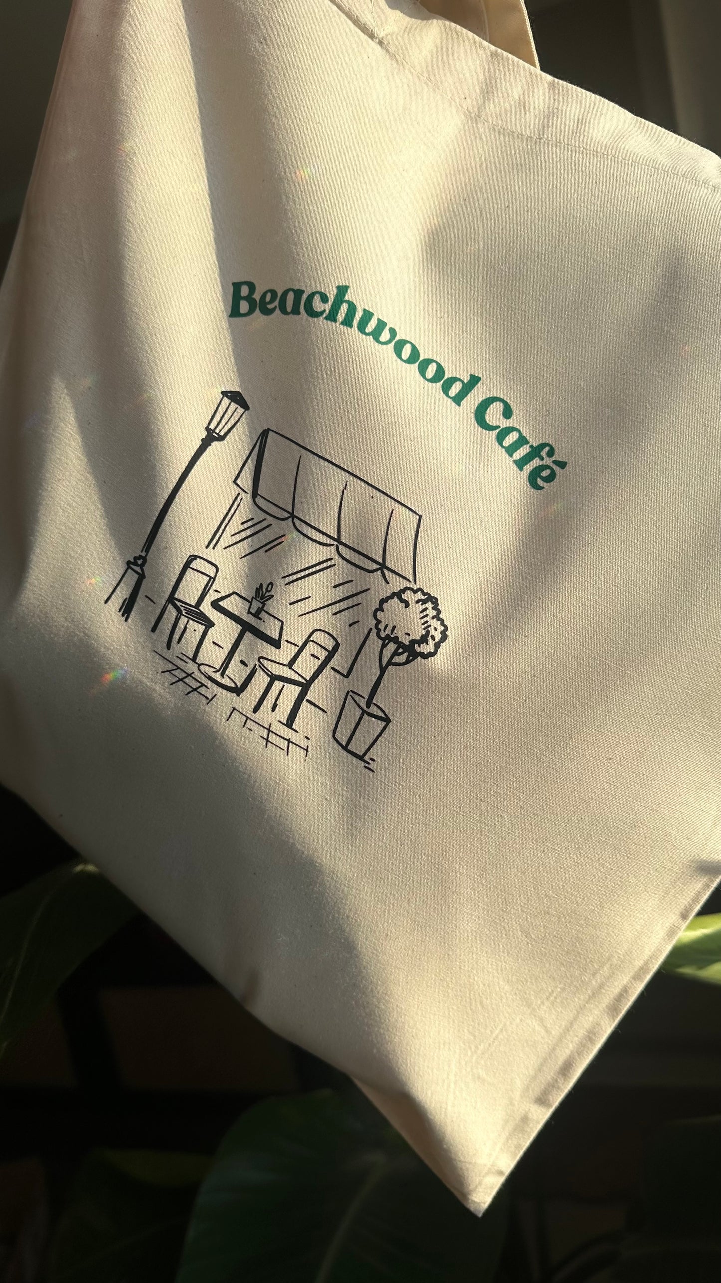 Beachwood Café tote bag