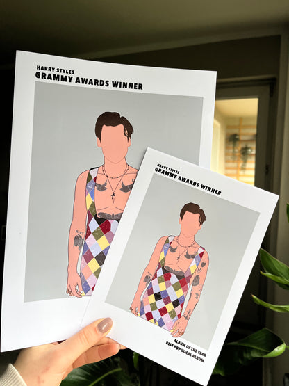 Harry Grammys Winner Art Print / Album of the Year