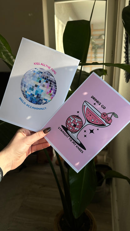 Kissco inspired Art Prints