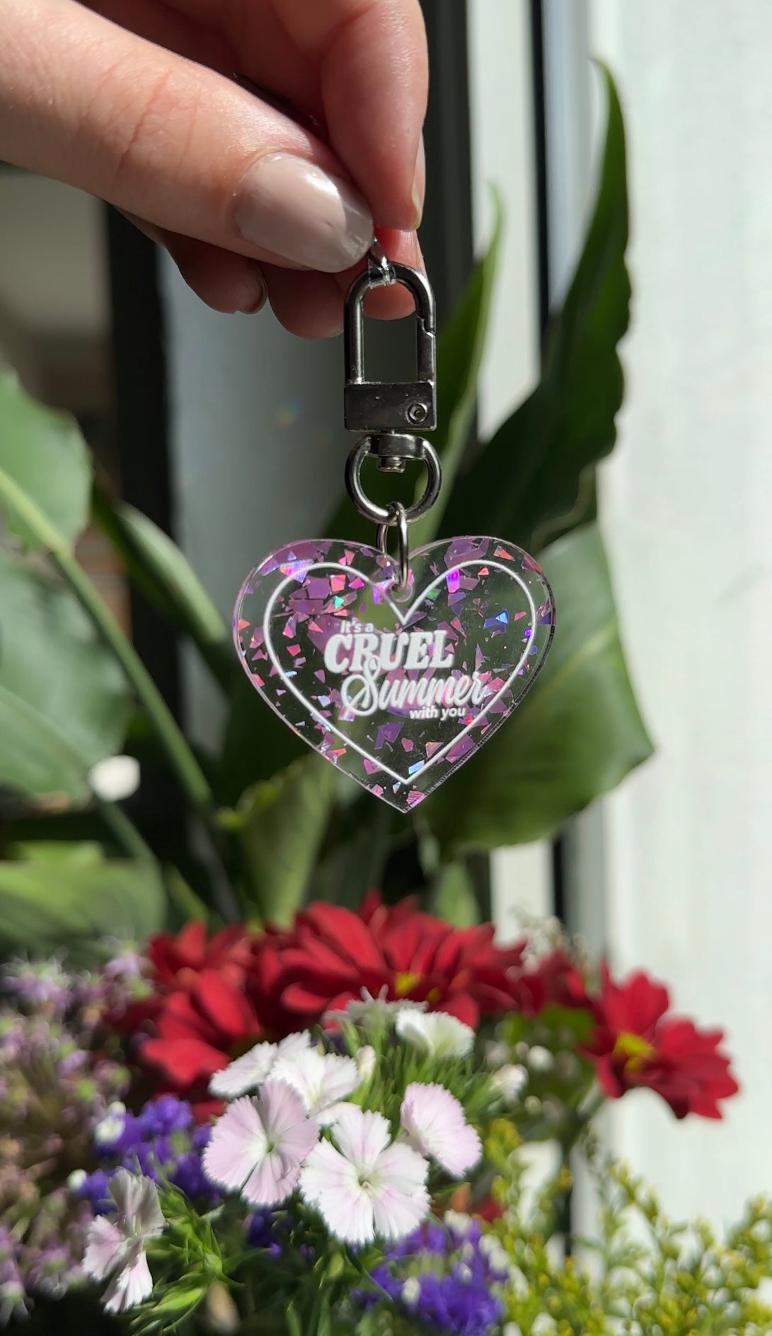 Cruel summer keychain