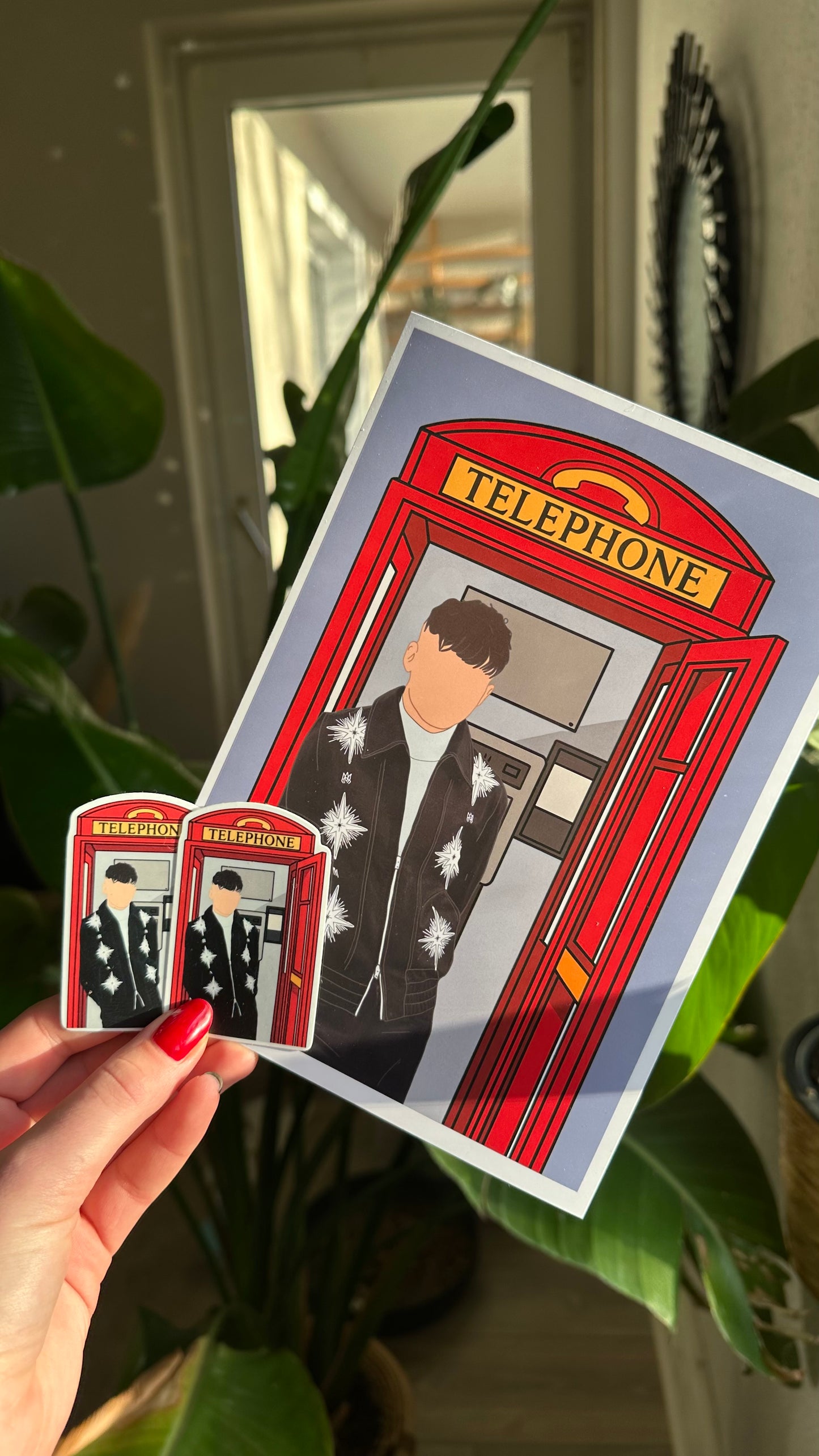 Louis x rs Magazine stickers waterproof