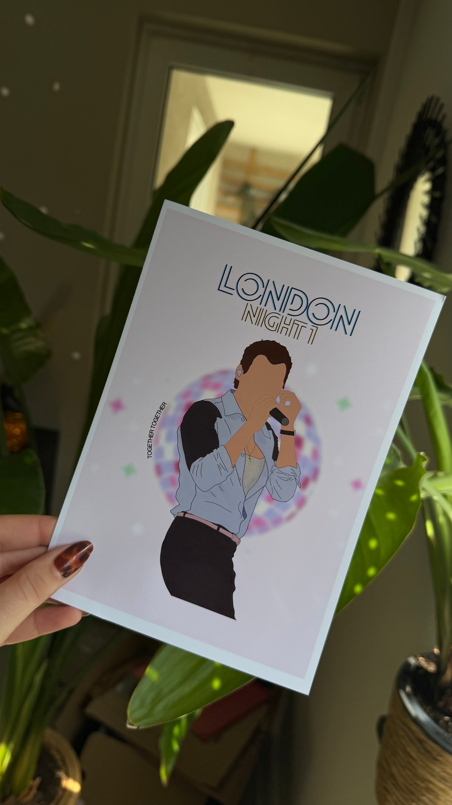 Together tour London outfit Art Prints