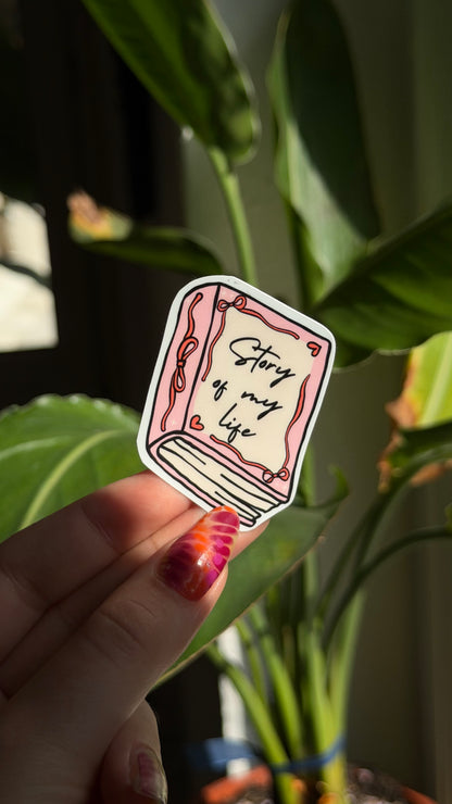 Book/ record player waterproof stickers