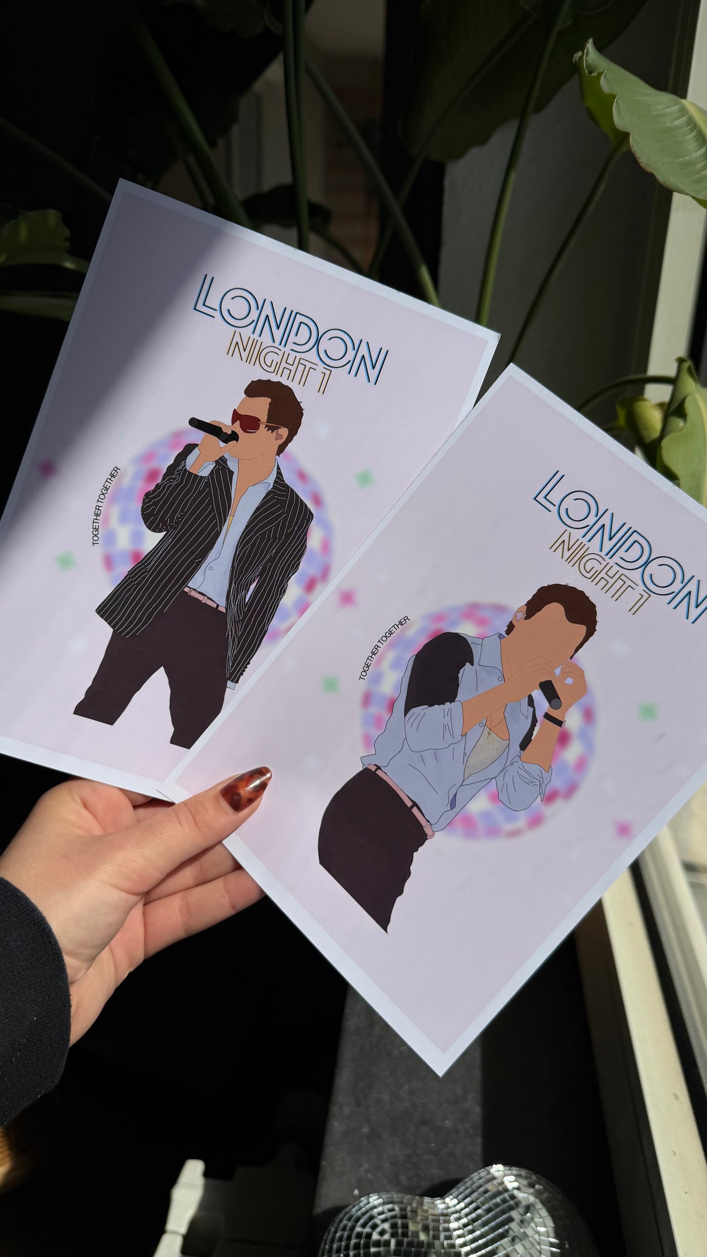 Together tour London outfit Art Prints
