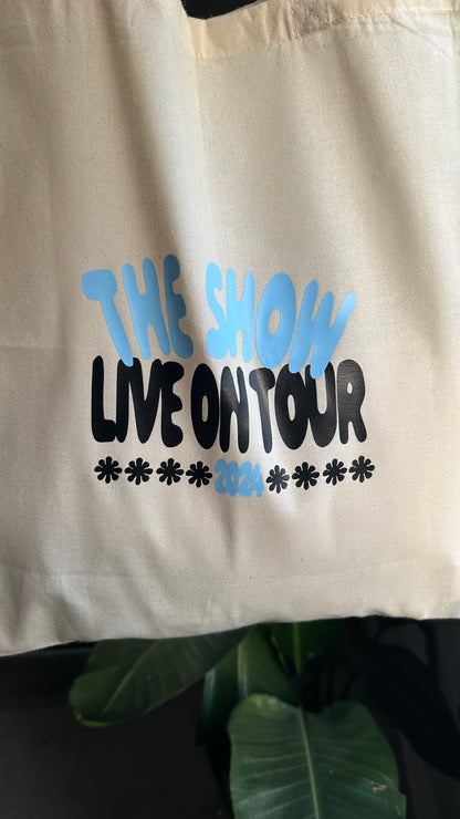 THe Show Tour tote bag