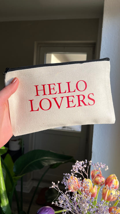 Hello lovers makeup bag