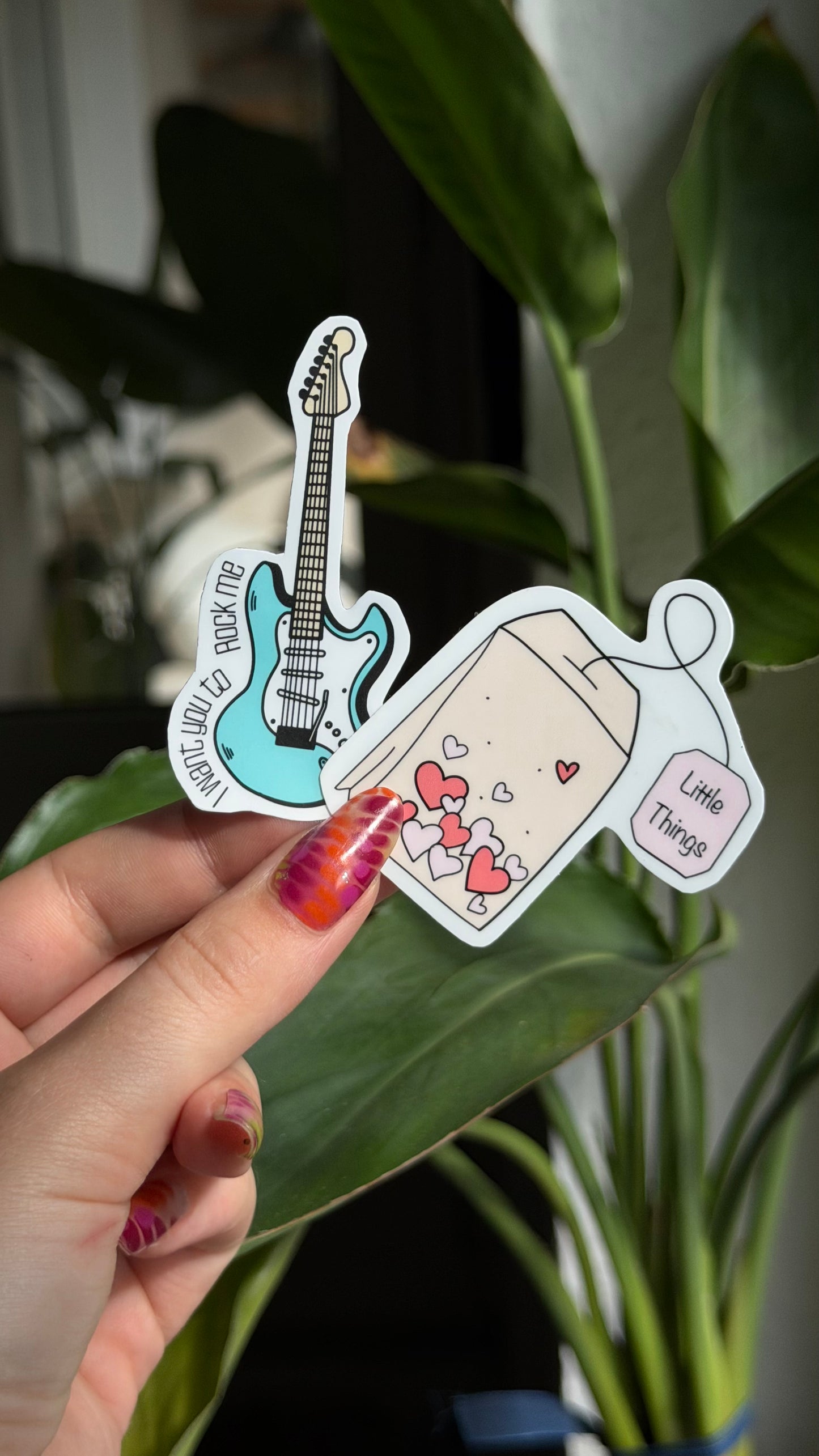 TMH inspired stickers waterproof