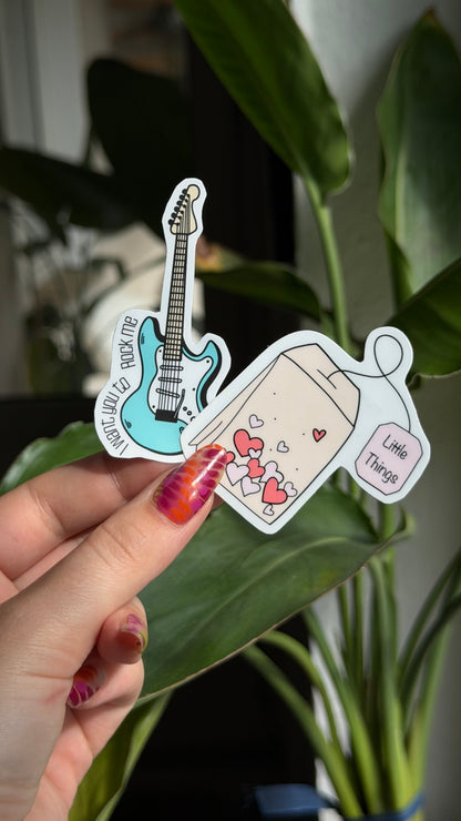 TMH inspired stickers waterproof