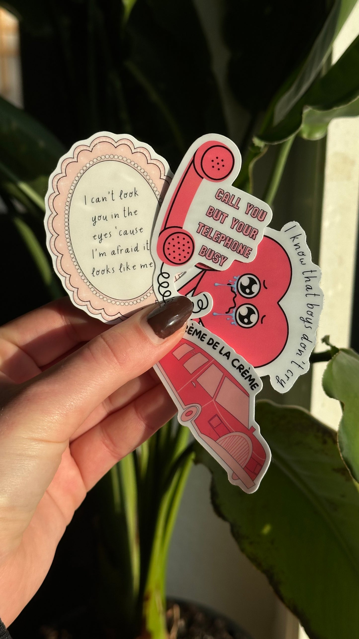 Waterproof EAS inspired Stickers