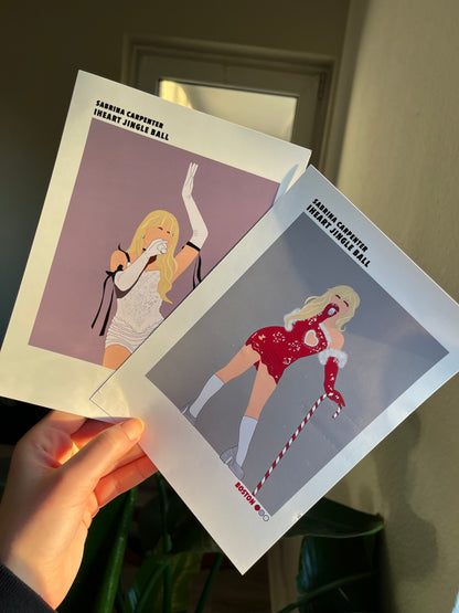 Sabrina jingle ball prints