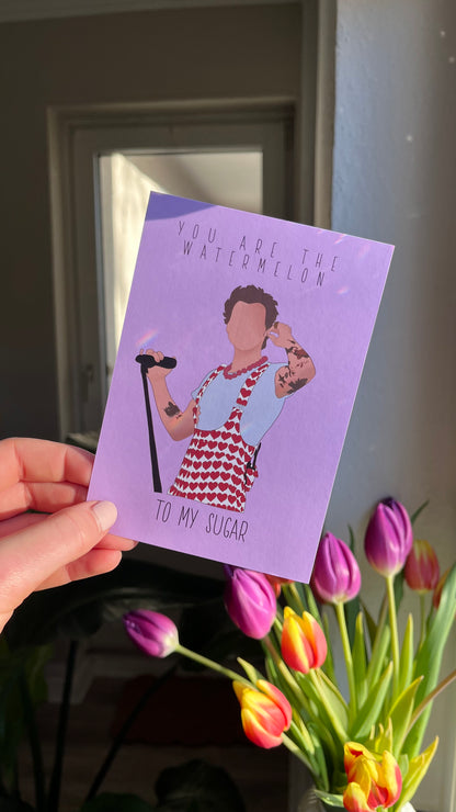 Harry Adore you/Valentines day cards/ Greeting cards