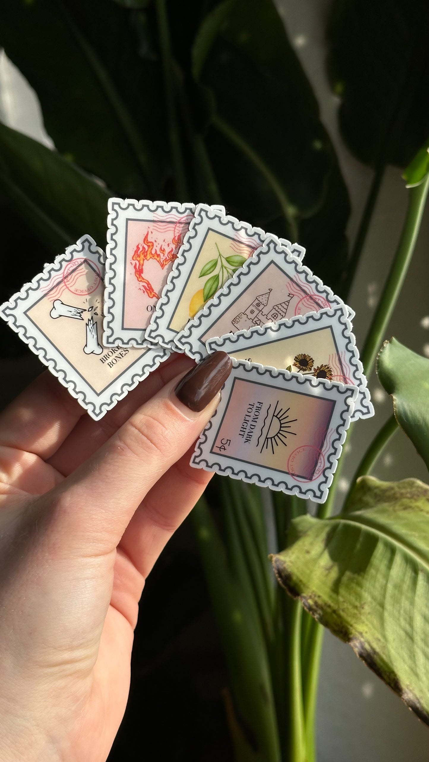 LT hdigh inspired Stamp Stickers