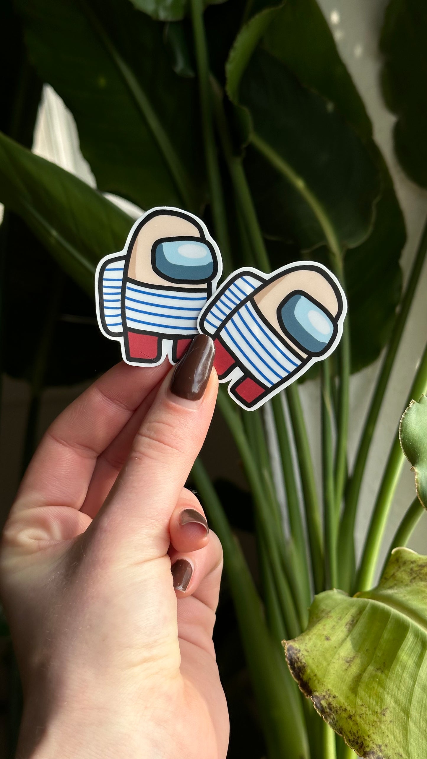 Louis imposter waterproof sticker