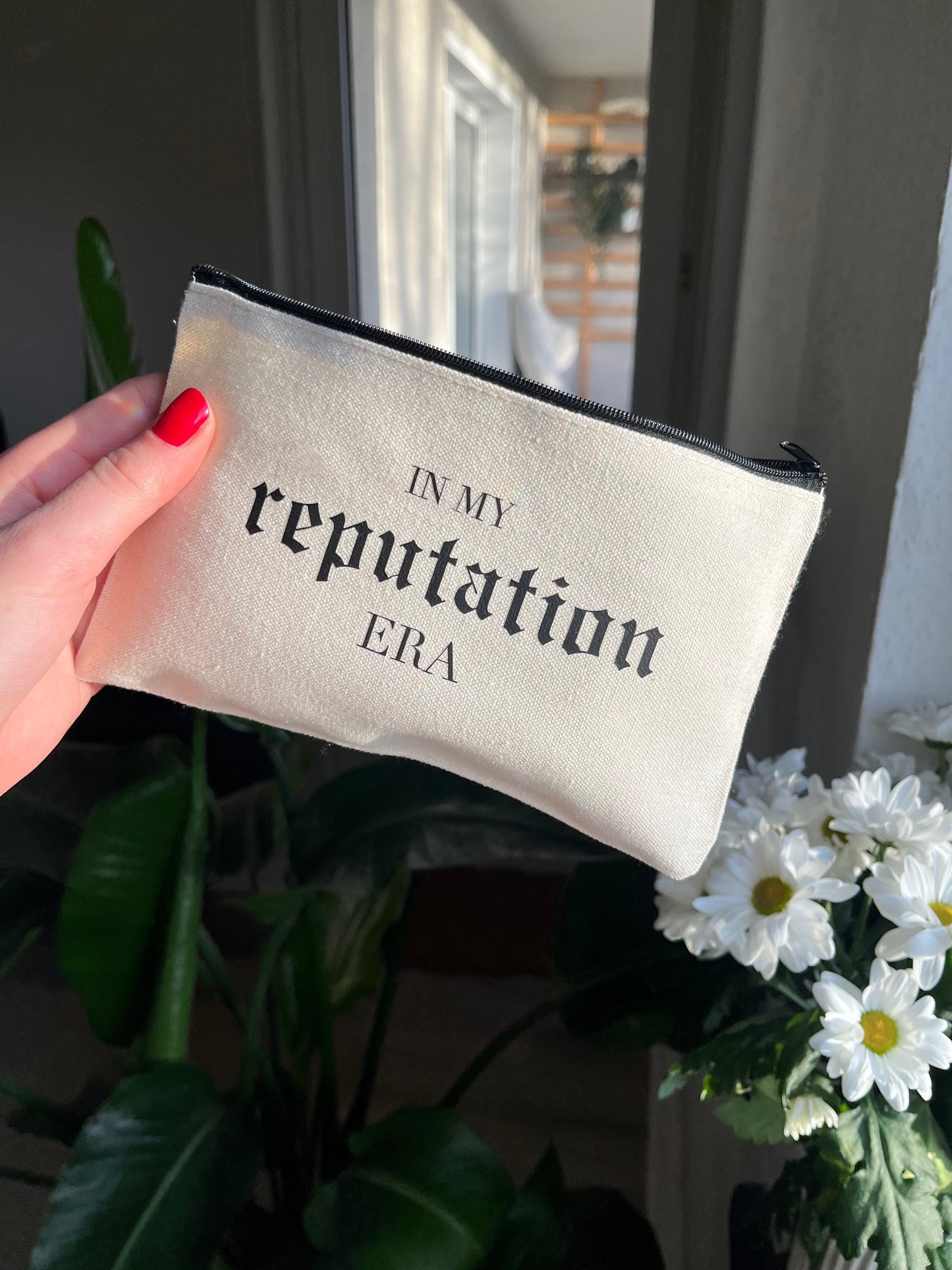 reputation makeup bag