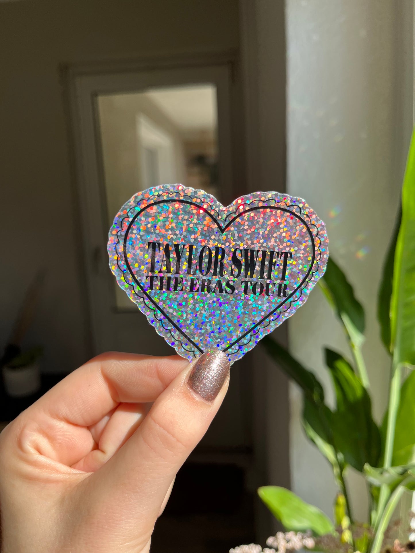 Eras Tour glitter Sticker waterproof