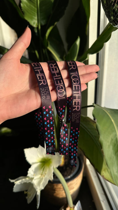 Together tour 2026 Festival Wristband