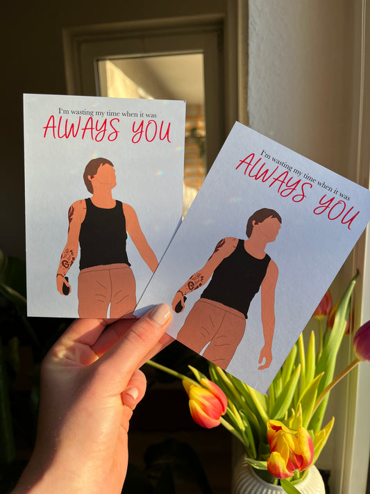 Louis Always you /Valentines day cards/ Greeting cards