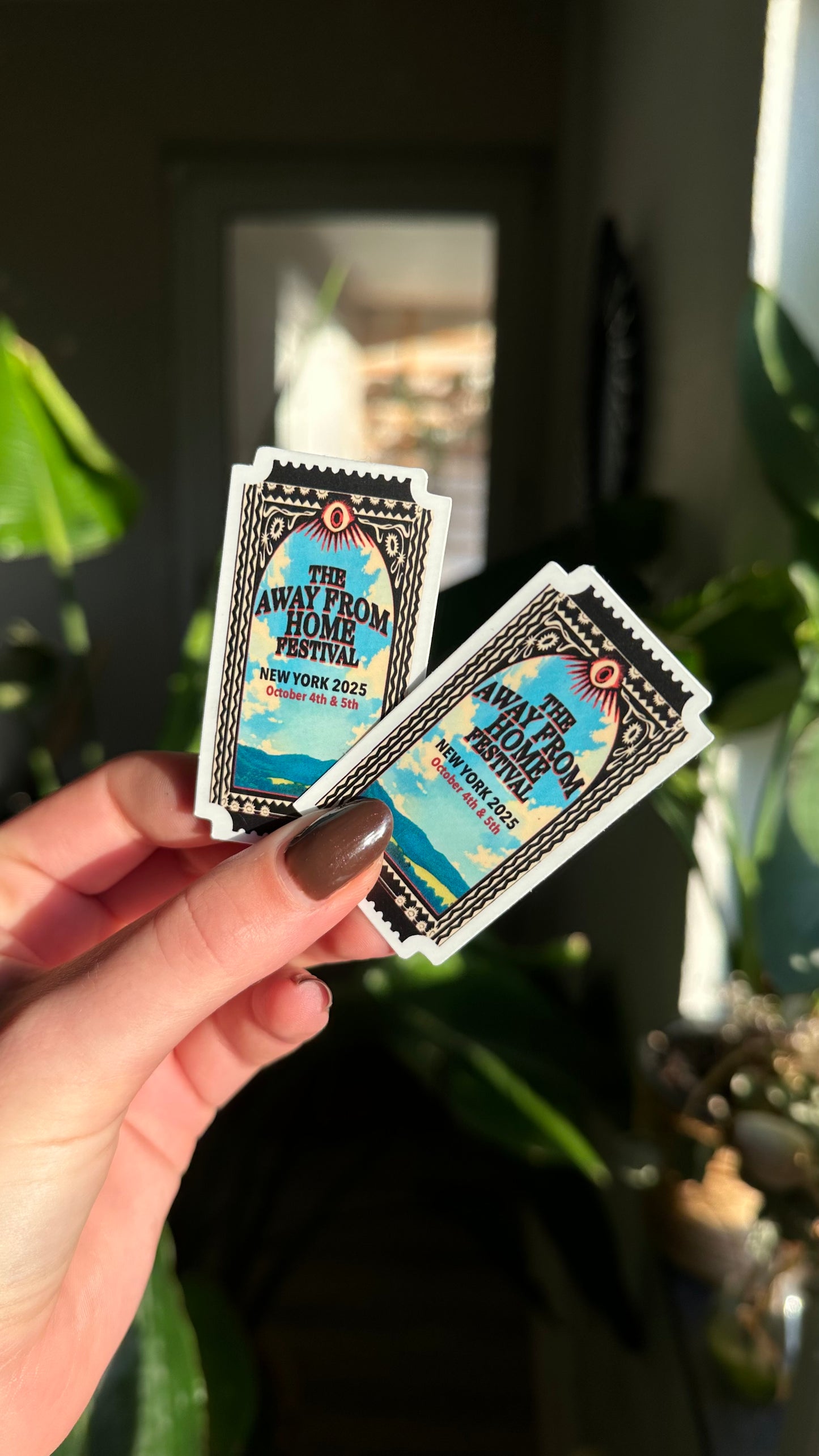 Afh Festival Ticket Sticker