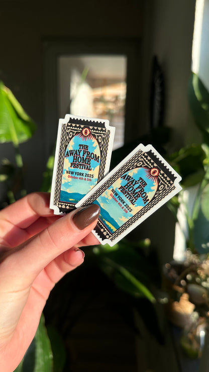 Afh Festival Ticket Sticker