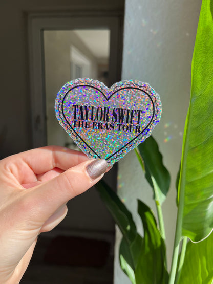 Eras Tour glitter Sticker waterproof