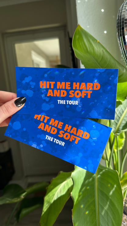 hmhas fan ticket customized