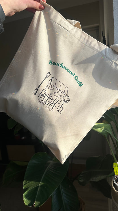 Beachwood Café tote bag