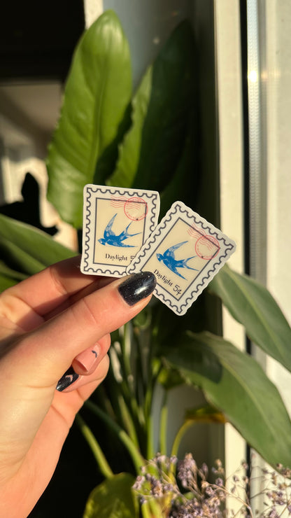 Fruitman inspired stamp stickers