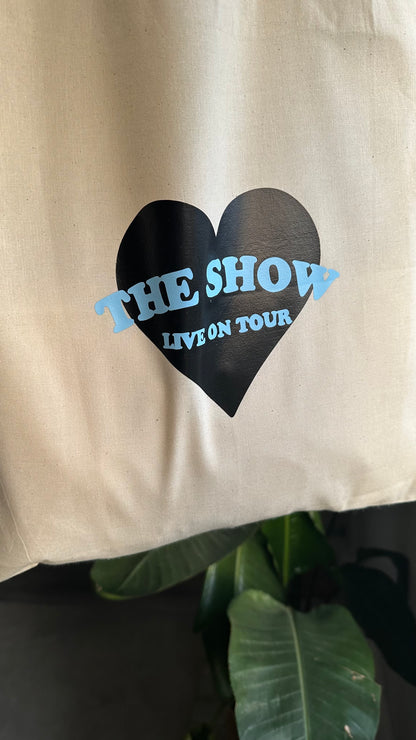 THe Show heart tote bag