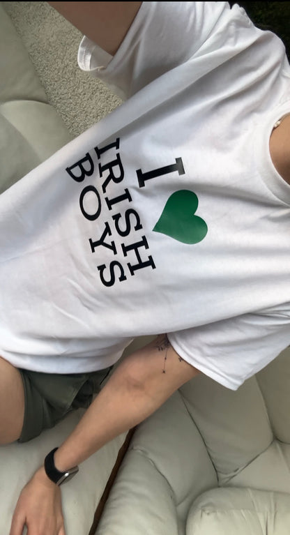 I love Irish boys tshirt