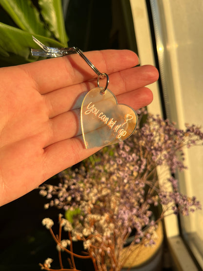 Matilda holographic keychain