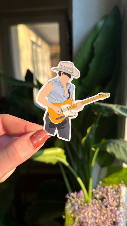 Cowboy niall waterproof sticker