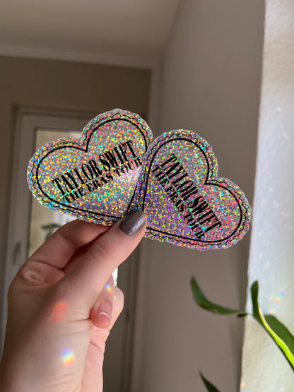 Eras Tour glitter Sticker waterproof