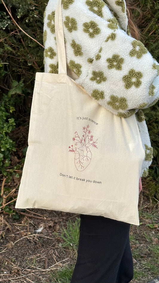 Science tote bag