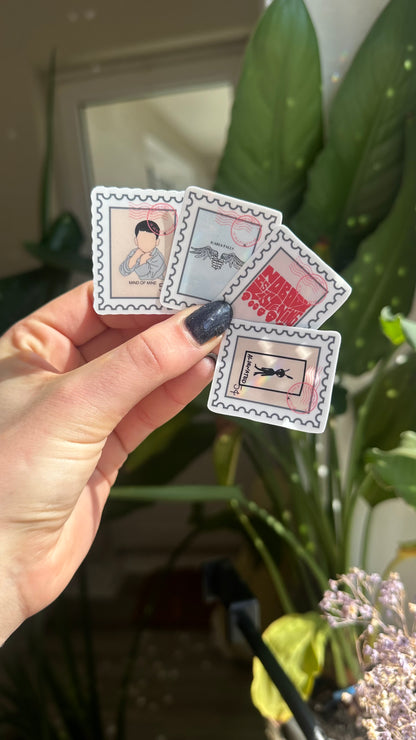 Zayn inspired stamp stickers