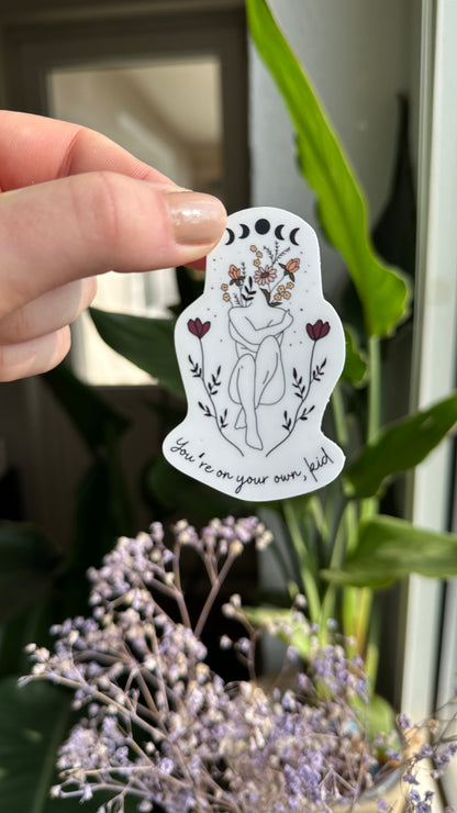 Waterproof yoyok sticker