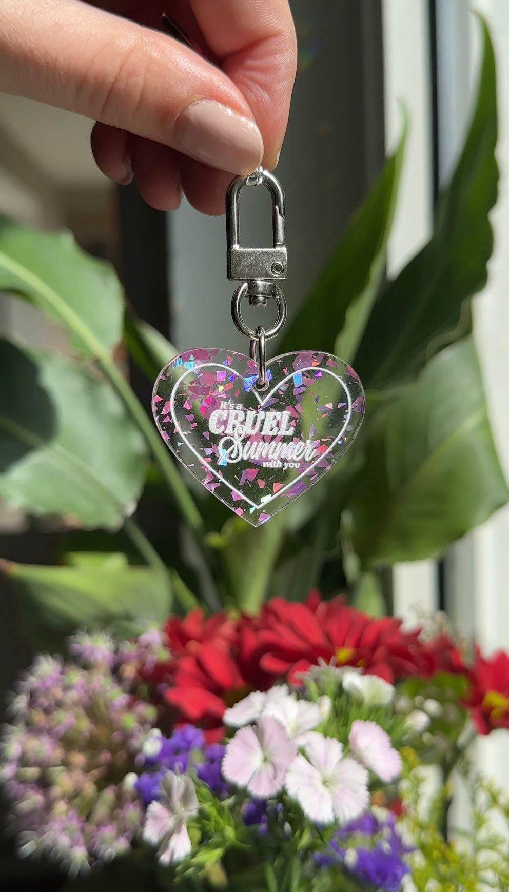 Cruel summer keychain