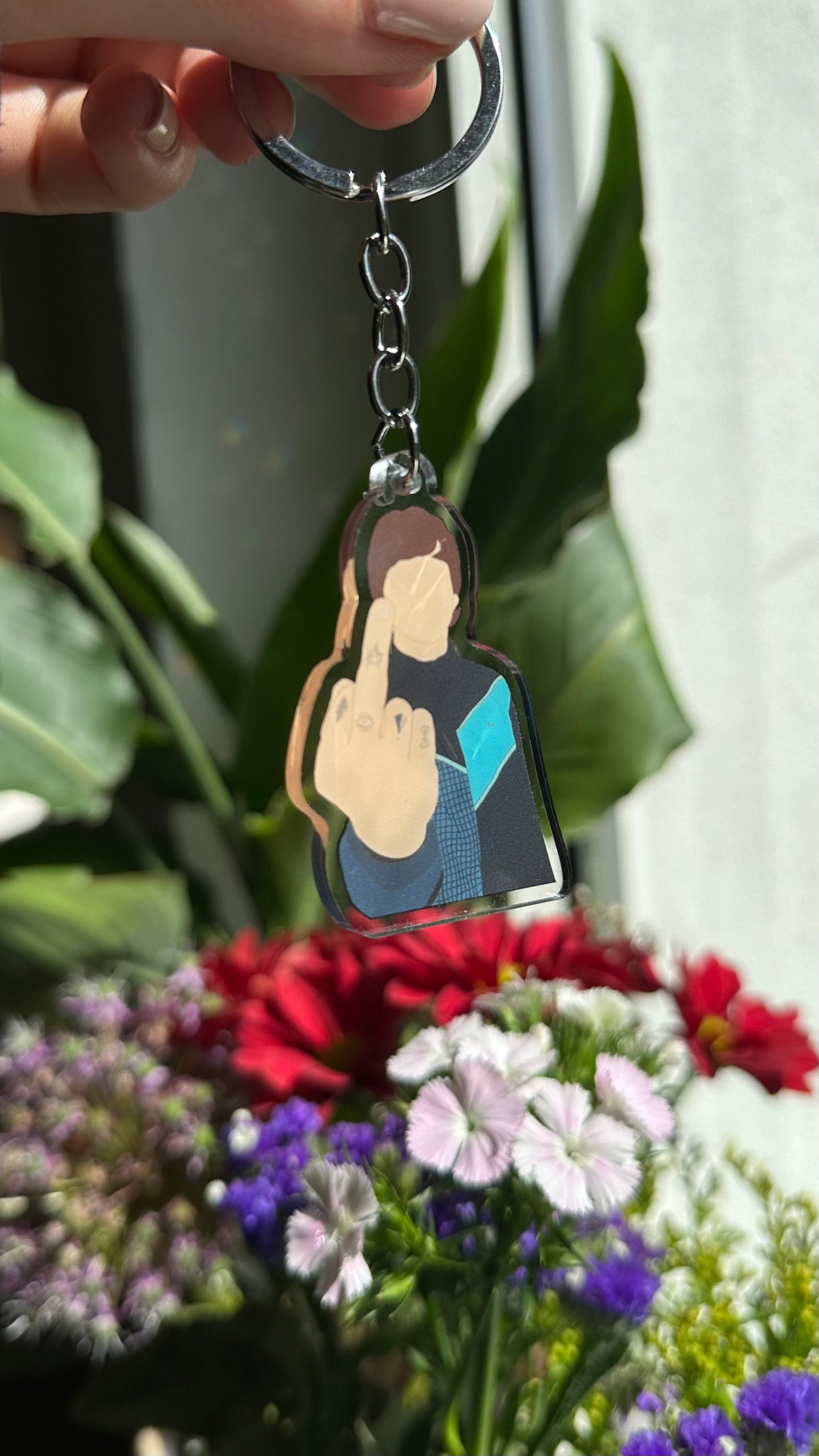 Louis Finger Keychain