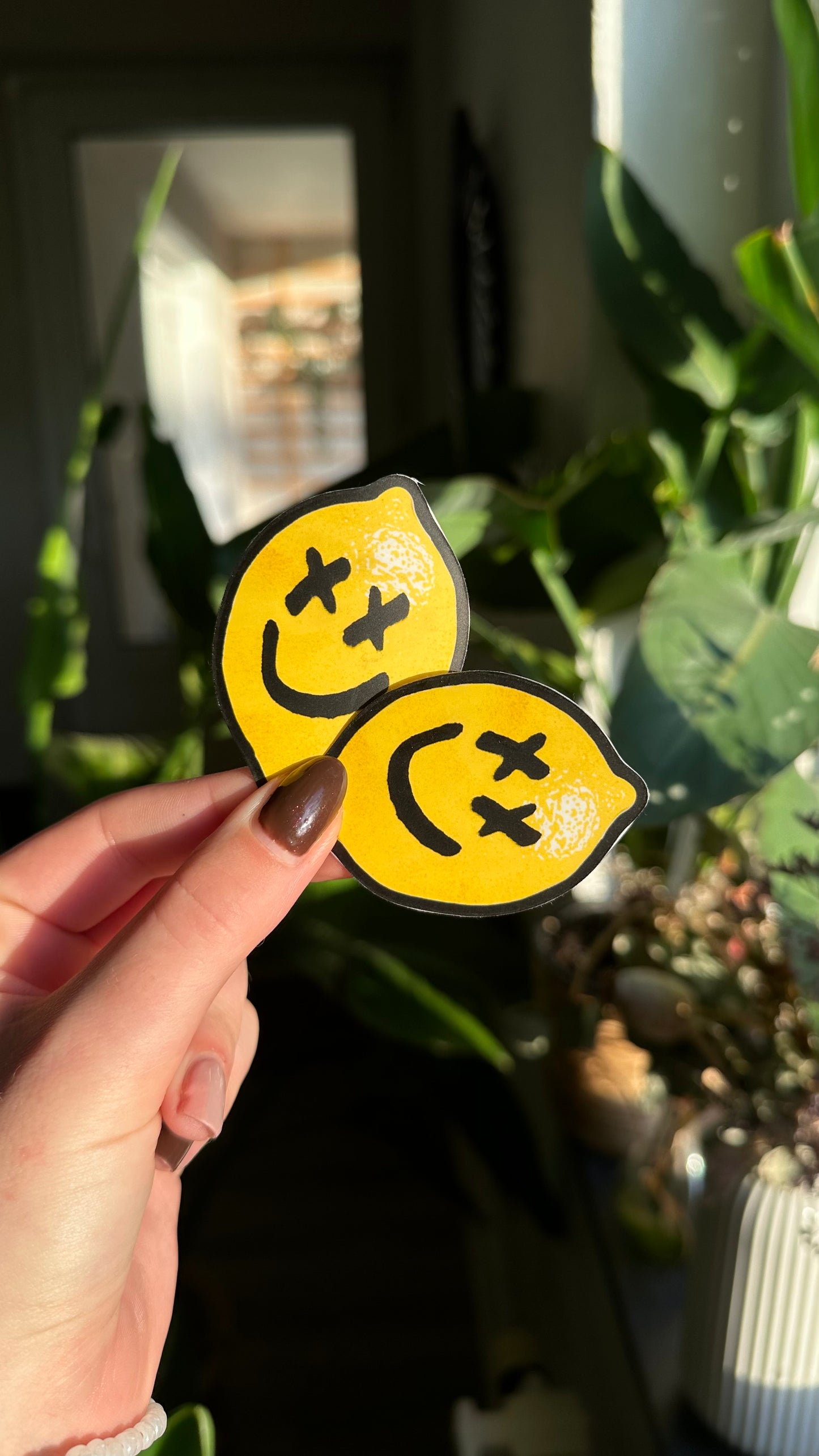 Lemonade inspired stickers