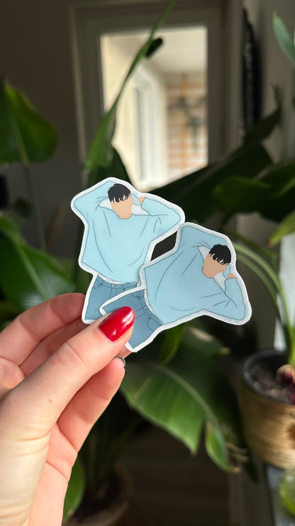 Louis x rs Magazine stickers waterproof