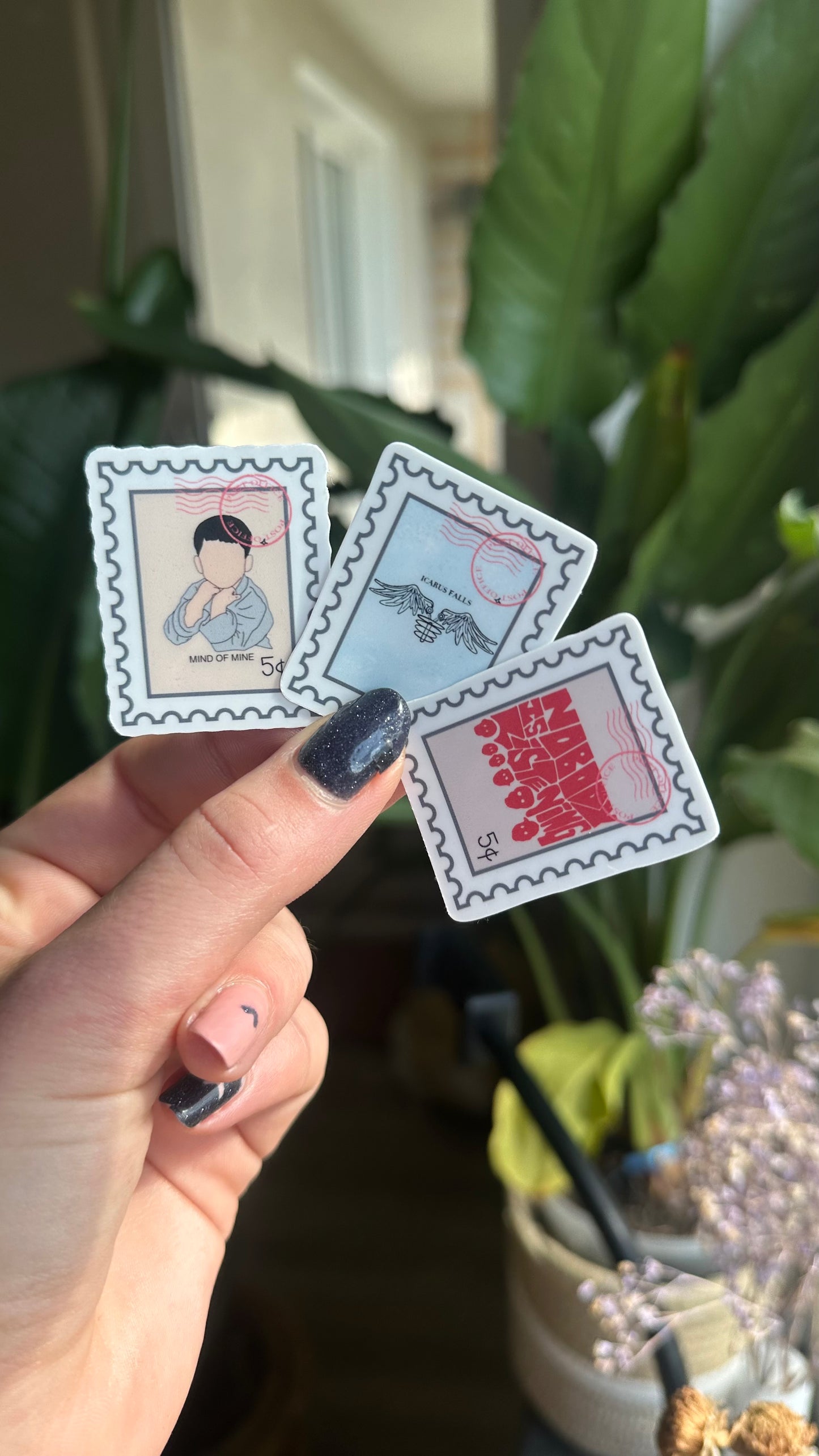 Zayn inspired stamp stickers