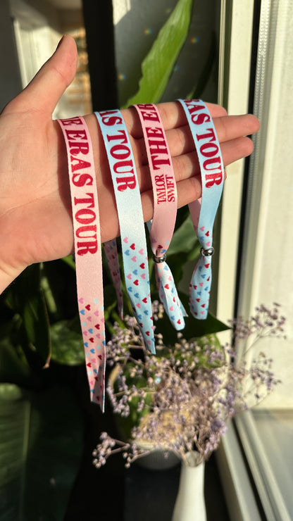 double sided Taylor Stadium tour Wristband