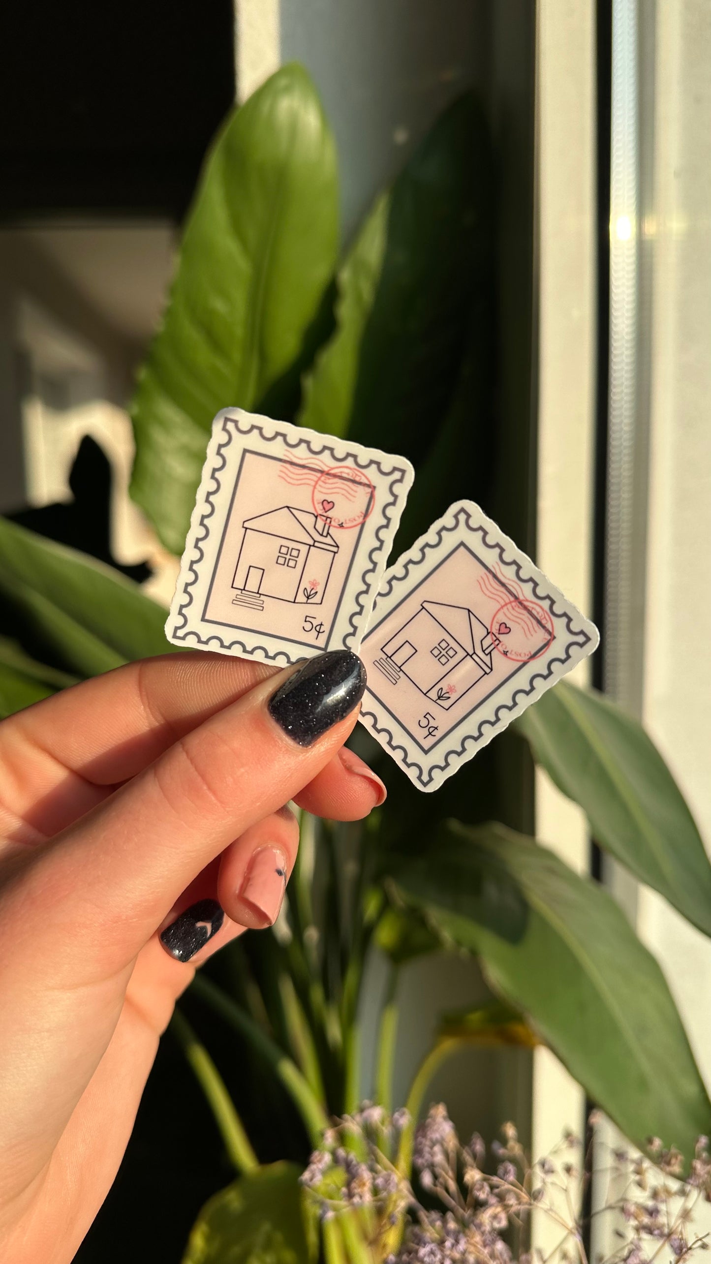 Fruitman inspired stamp stickers